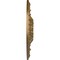 Ekena Millwork Tristan Ceiling Medallion (Fits Canopies up to 6 1/4"), Hand-Painted Pale Gold, 32 3/8"OD x 3 1/2"P CM32TNPAS - alternate 3